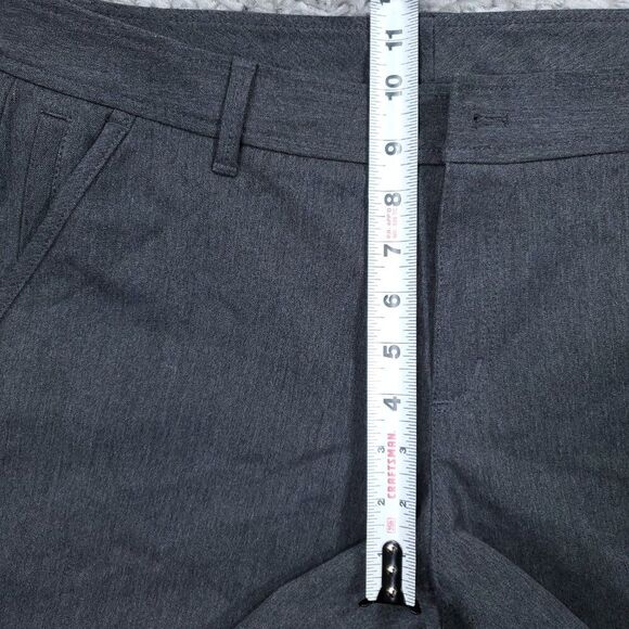 Eddie Bauer Women's Travex Traveler Pants Size 12 Gray Stretch Straight Leg - Picture 9 of 10